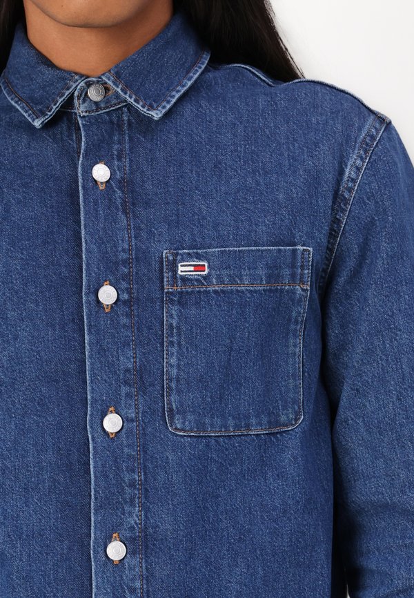 REGULAR SHIRT  - Shirt - denim medium4