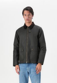 Barbour BEDALE WAX JACKET - Mezisezónní bunda  - olive