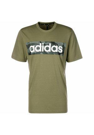 adidas Performance T-Shirt sport - orbit green / black