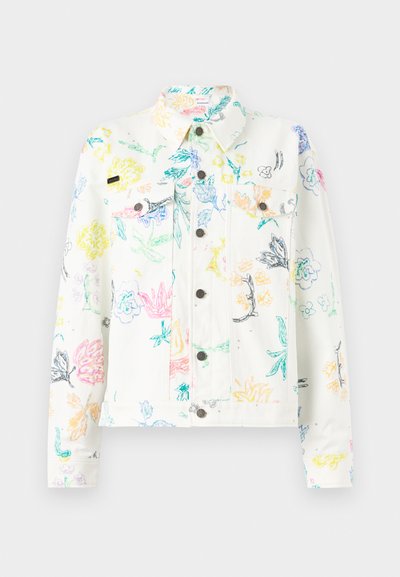Soulland DECLAN JACKET - Jachetă din denim - white