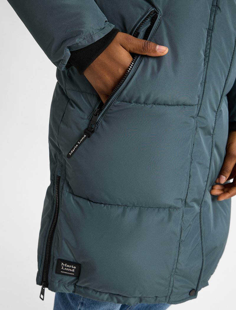 Marie Lund Wintermantel petrol Zalando