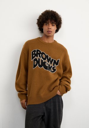 DUCKS SWEATER - Jersey de punto - brown