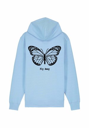 FLY AWAY EMBROIDERY UNISEX ZIPPED - Sweater met rits - blue