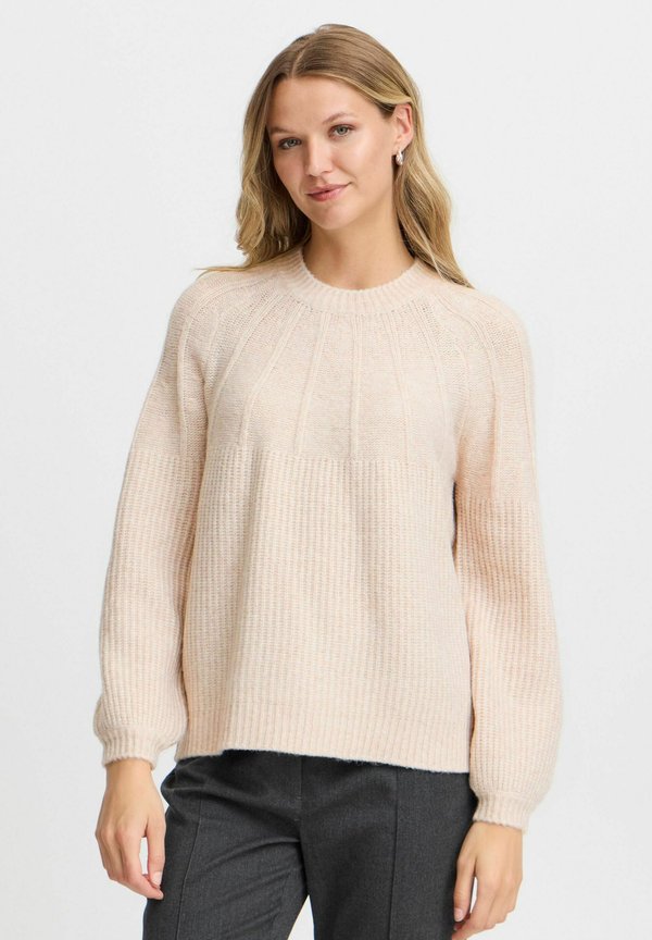 FRBEVERLY - Jumper - limestone melange