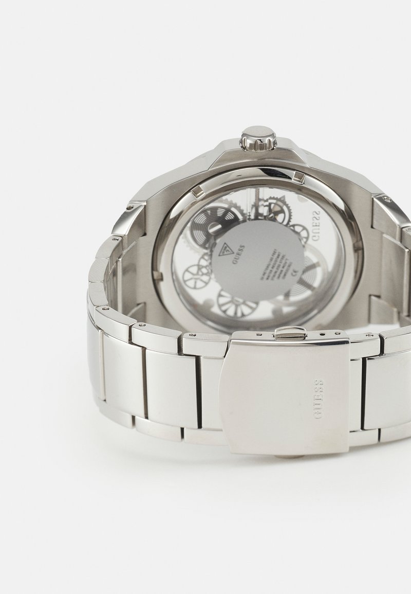 Herren Analoguhren | Guess BIG REVEAL Uhr silver-coloured/silberfarben - NT42078 Herren Analoguhren | Guess BIG REVEAL Uhr silver-coloured/silberfarben - NT42078