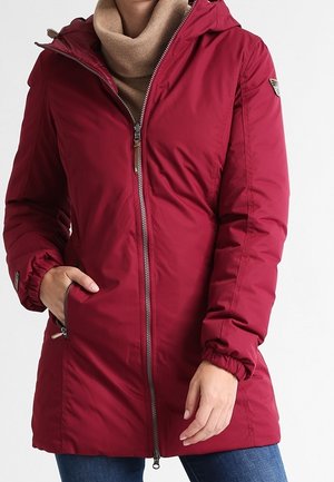 Vinterfrakke - dark red