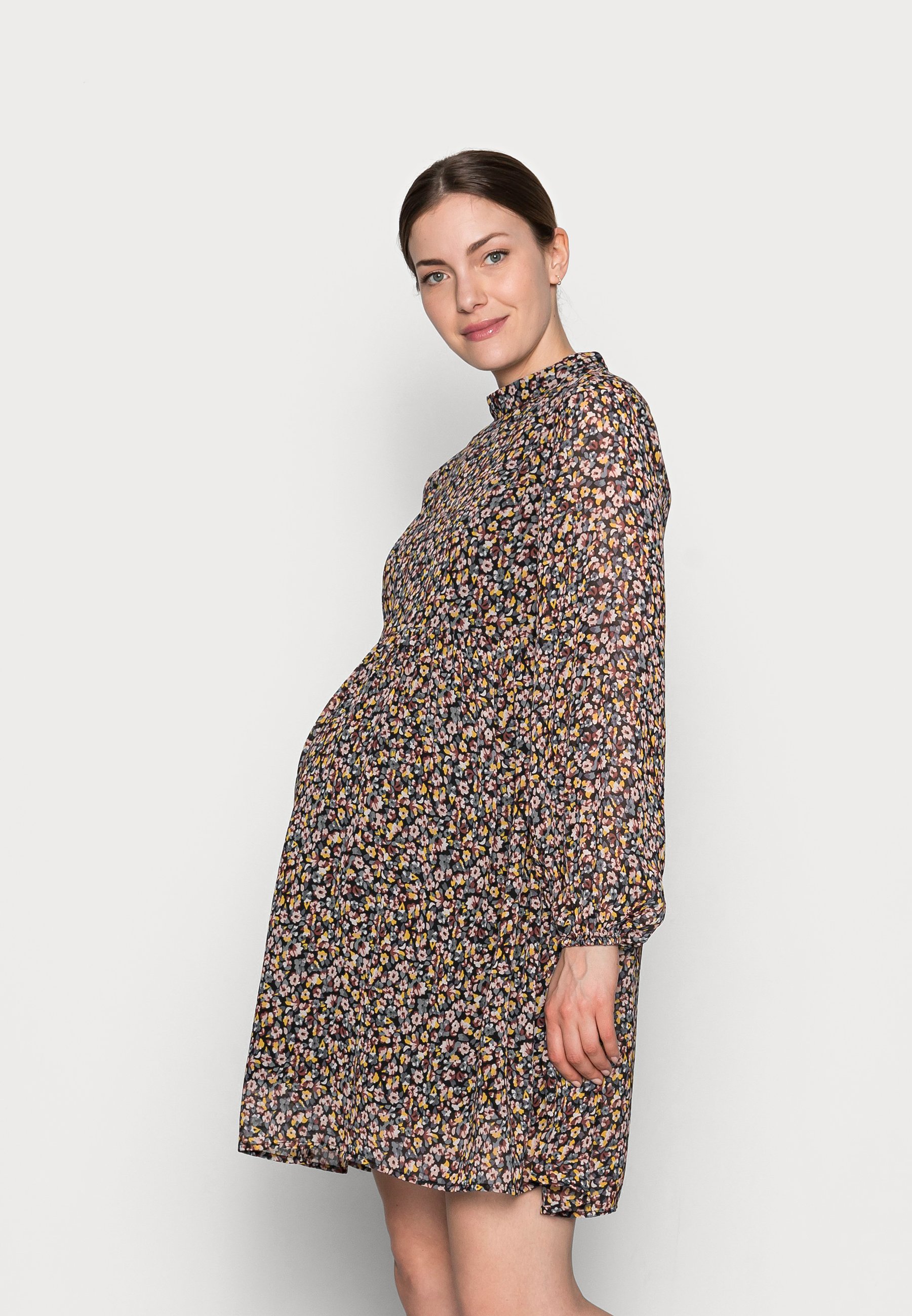 Women PCMMACYA DRESS - Day dress - black/misty rose Women PCMMACYA DRESS - Day dress - black/misty rose