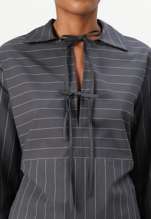 SALILYS DRESS - Shirt dress - asphalt2