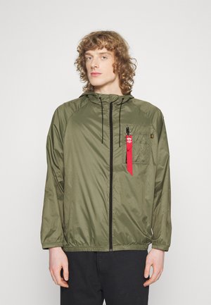 SUPERLIGHT UTILITY JACKET - Waterproof jacket - sage green