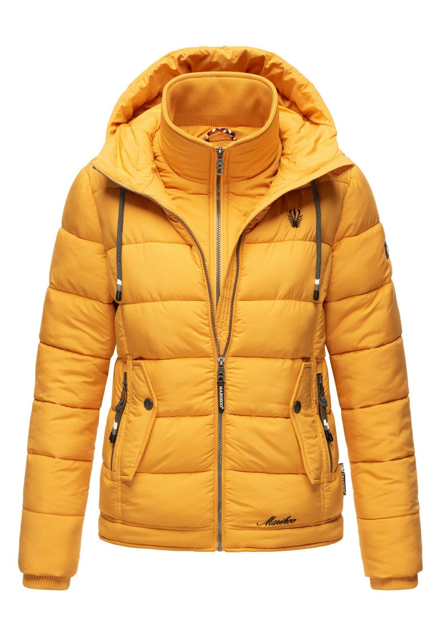 Zipper Gelbe Puffer Jacket Gelb Only Winterjacke Iris SAVE THE