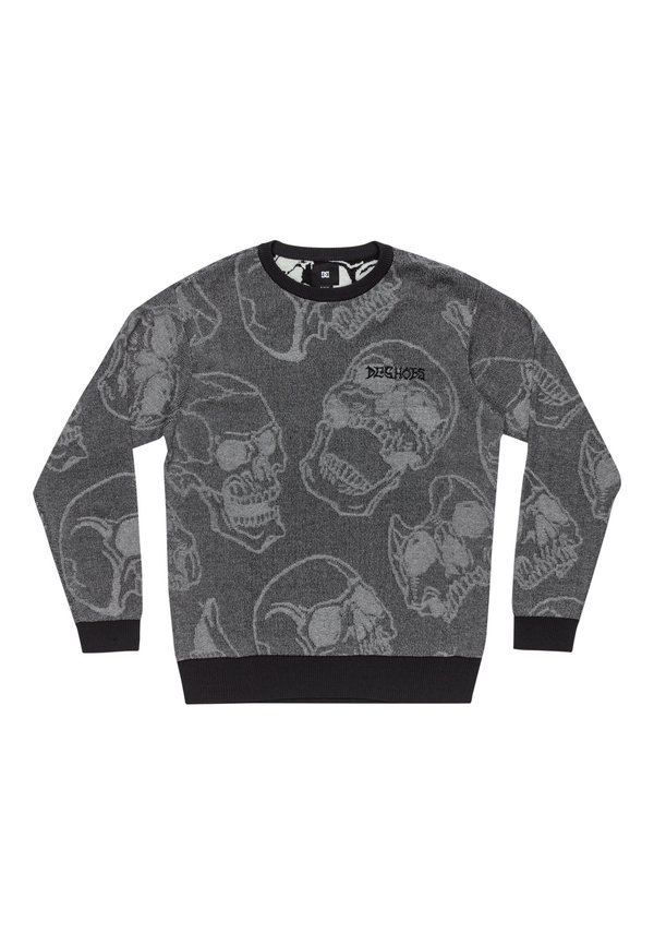 Jumper - xsks heather skully print2