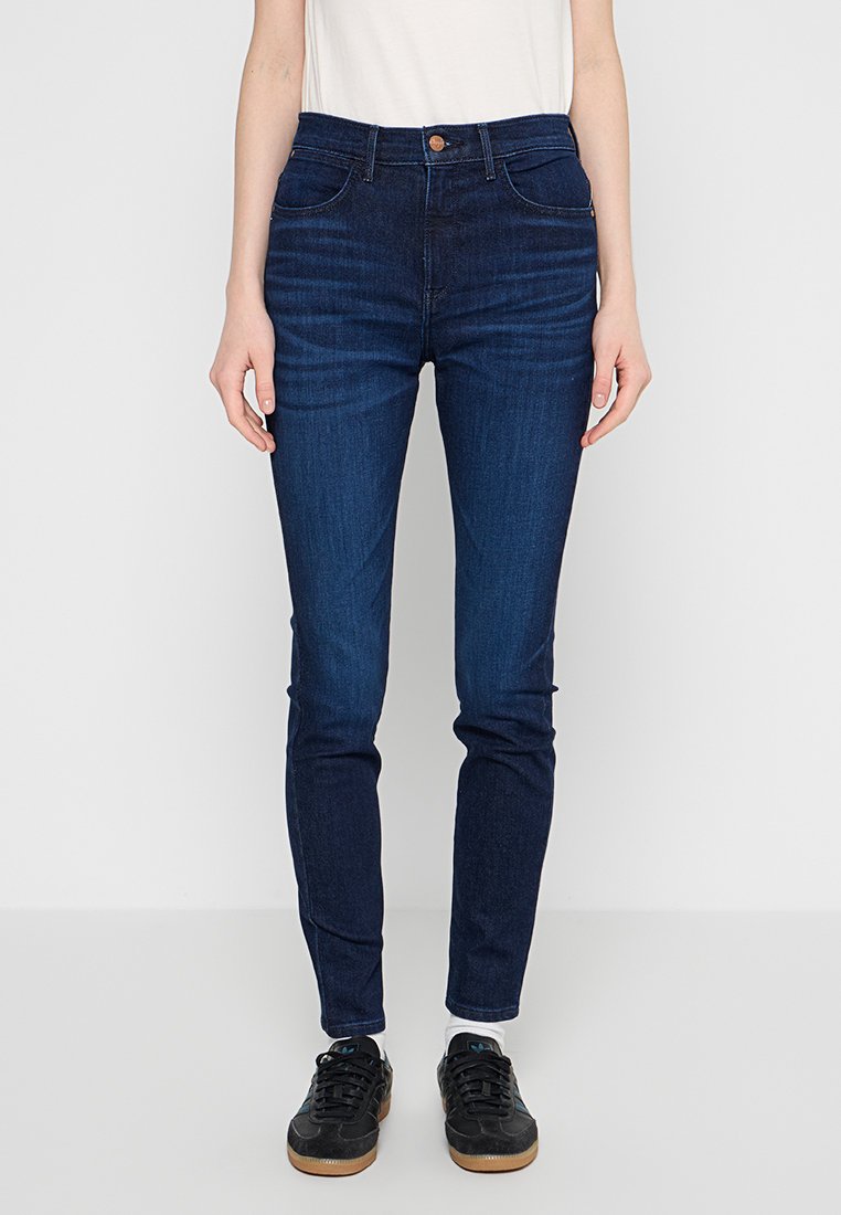 Wrangler Jeans Skinny Fit blauw