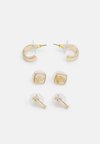 LOGO TRIO 3 PACK - Oorbellen - gold-coloured