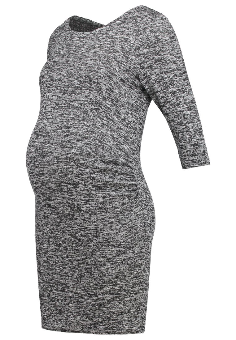 New Look Maternity Gebreide jurk grijs