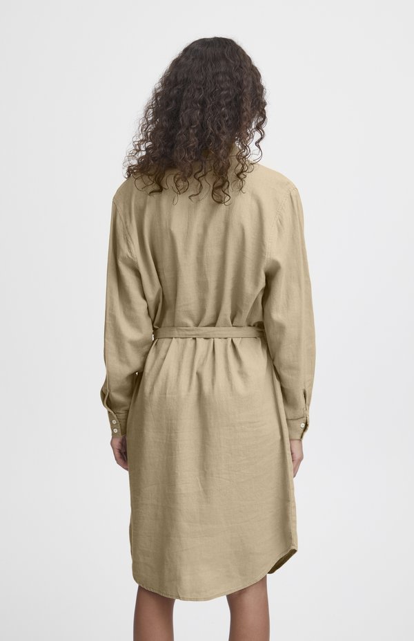 IHLINO - Shirt dress - natural3
