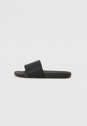 POOL SLIDE MONO - Mules - triple black