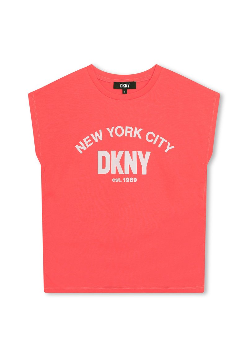 DKNY T-shirt print oranje
