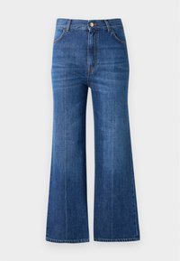 MINI CULOTTE - Jean bootcut - indigo