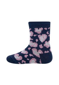 Ewers 2ER PACK LEO PUNKTE - Socken - navy hell wildrose
