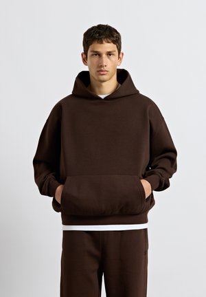 Burocs, HOODIE - Суитшърт с качулка - dark chocolate