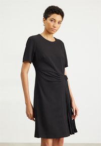 DKNY - JEWEL NECK  - Kotelomekko - black Pienoiskuva 1