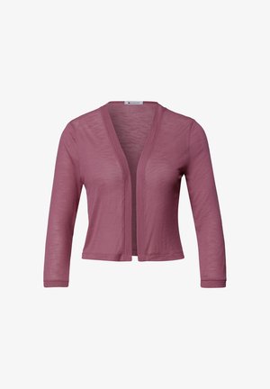 Street One, 3/4-ARM JACKE IN OFFENER PASSFORM - Strickjacke - dark clouded blush