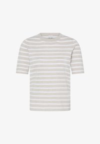 Non sélectionné, small oatmeal white stripe