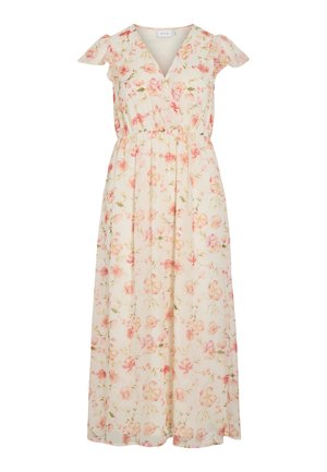 VILA, VIEMMA DRESS - Denné šaty - cloud dancer