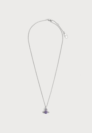 Vivienne Westwood, ISMENE PENDANT - Κολιέ - platinum-coloured/lavender/light lavender
