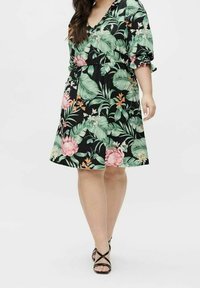 EVOKED VILA Vestido informal - black