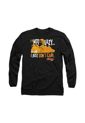 GARFIELD NOT LAZY - Long sleeved top - black