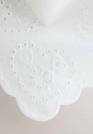 Next, Headscarf - white broderie