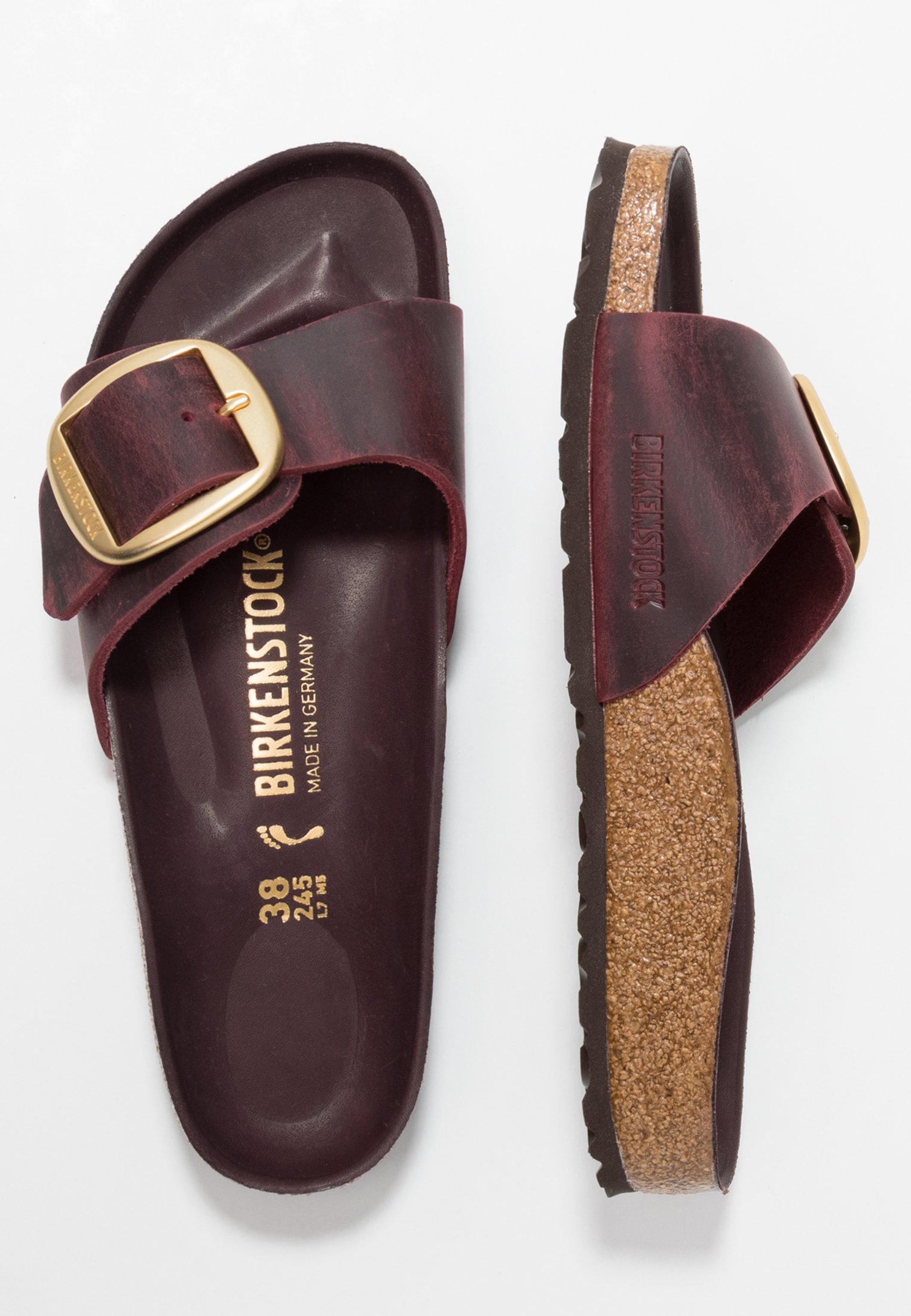 birkenstock big buckle madrid zinfandel