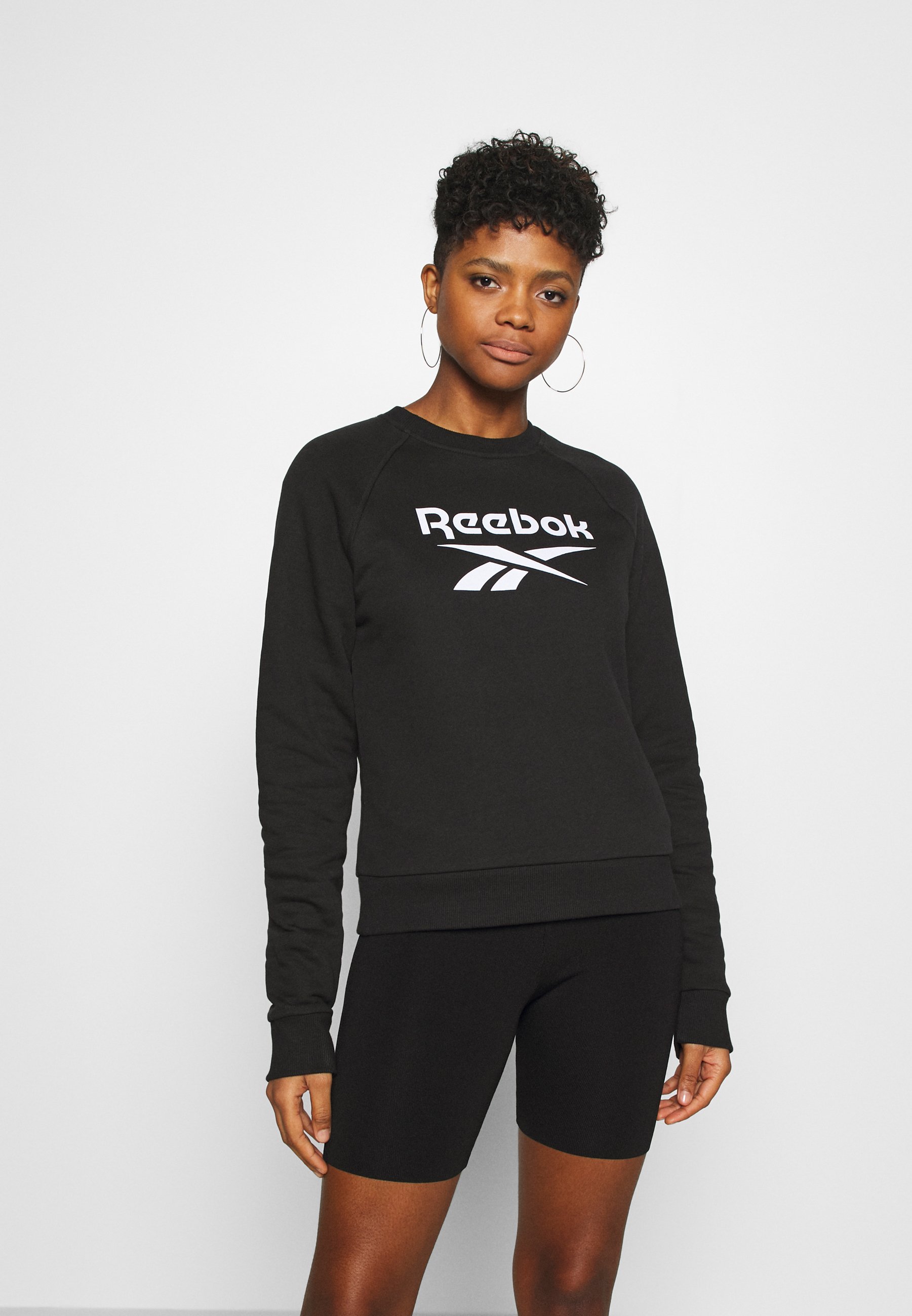 Reebok Classic VECTOR CREW Sweatshirt black Zalando.no Reebok Classic Sweatshirt - black