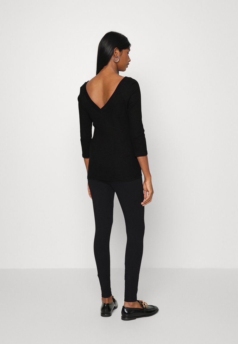 Vero Moda VMMISLA - Camisola de manga comprida - black