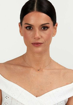 Live Diamond RUBIN - Halskette - blau  gelbgold