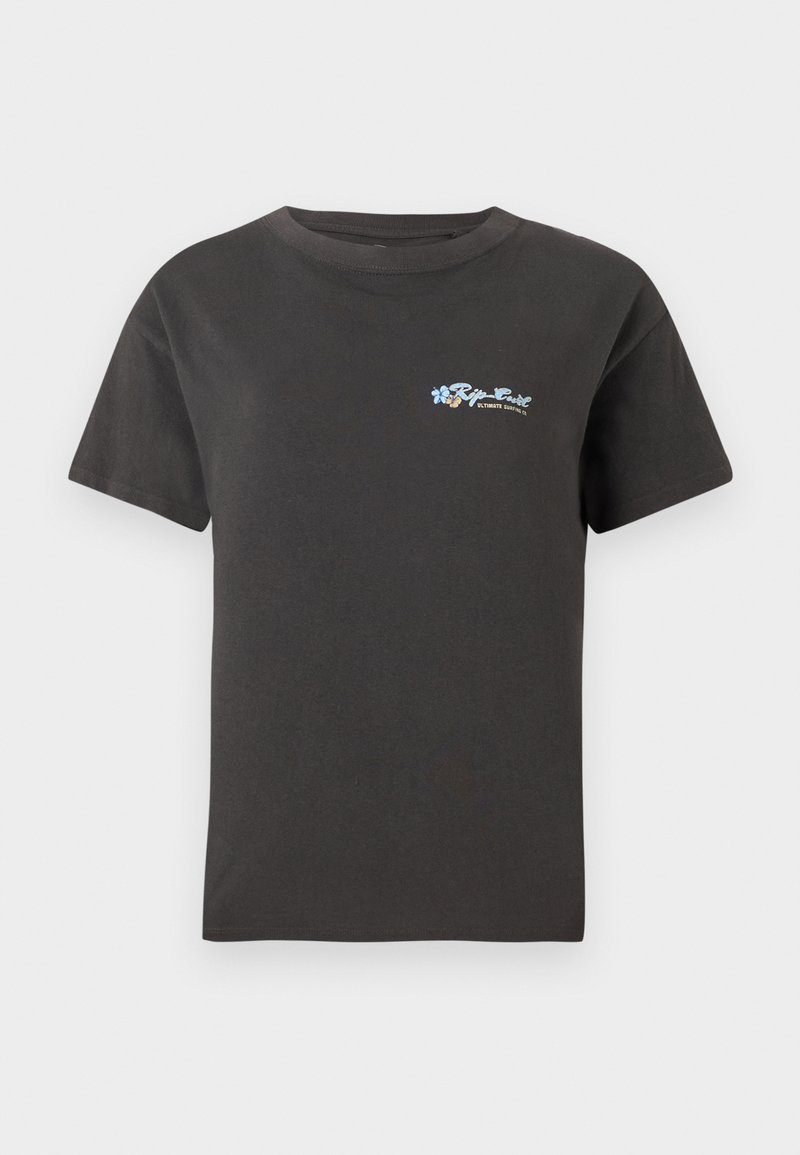 Rip Curl T-shirt print zwart