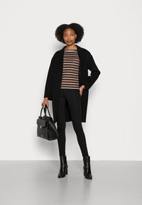 TOM TAILOR DENIM COSY LONGSLEEVE - Camisola - amber brown/black