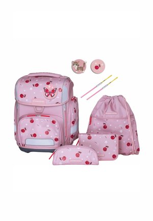 ERGOLITE SET 8-TEILIG - School bag - pink