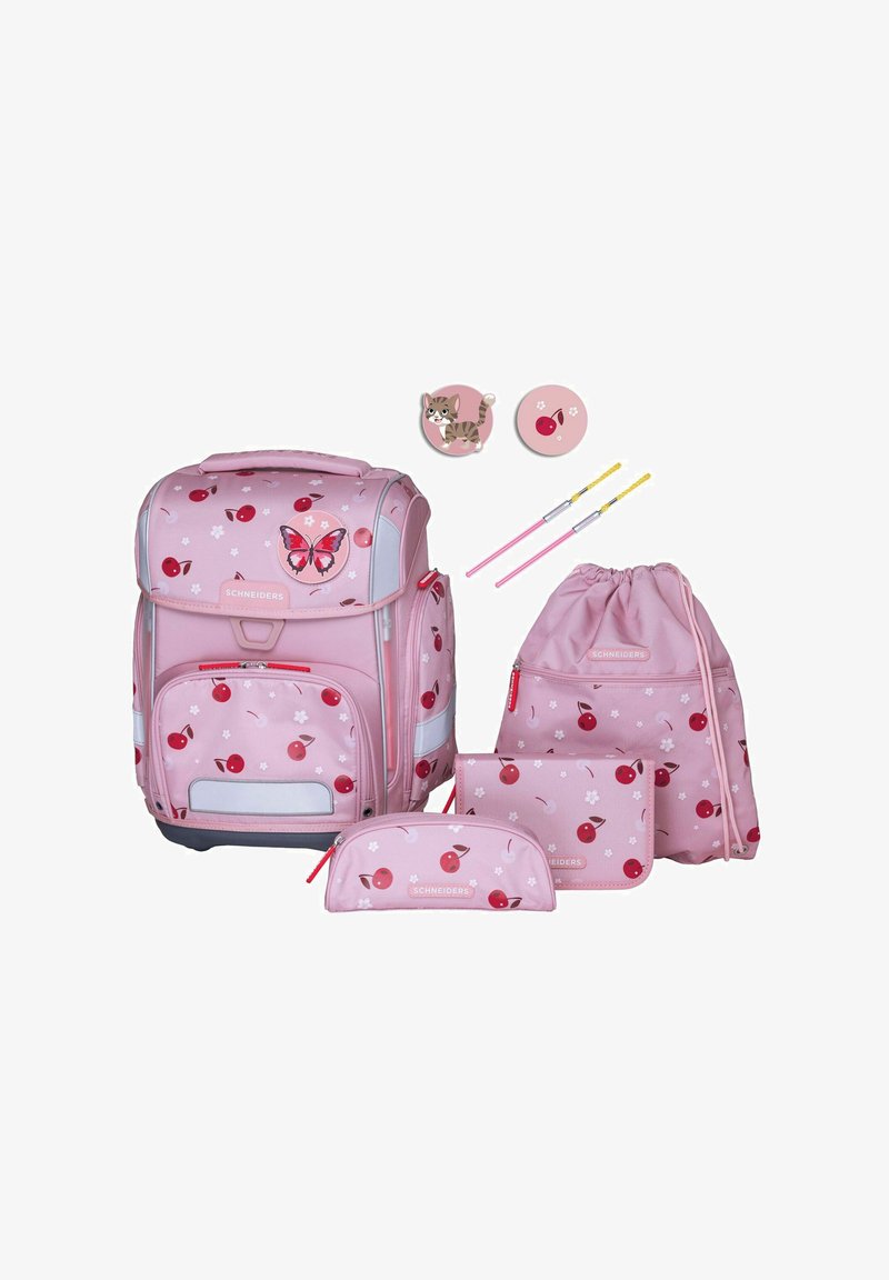 Schneiders ERGOLITE SET 8-TEILIG - Cartable d'école - pink