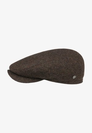 Lierys CRIMSON HERRINGBONE - Beanie - braun