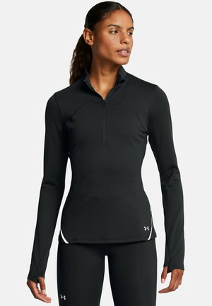 VANISH 1/2 ZIP - T-shirt à manches longues - black