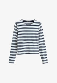 No seleccionado, navy/white stripe