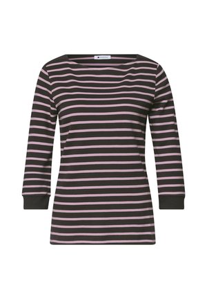 Street One, 3/4-ARM SHIRT MIT BOAT NECK UND STREIFEN - Langærmet T-shirt - vintage blush