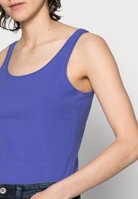 Anna Field BASIC TANK 3 PACK - Top - black/white/light blue