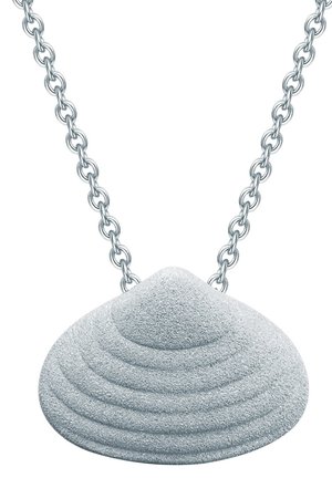 MUSCHEL - Collier - silberfarben
