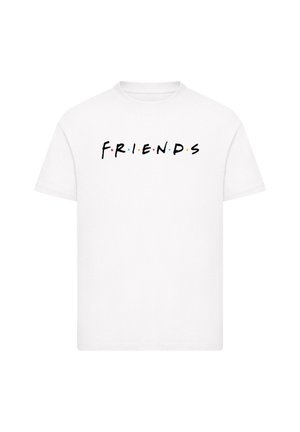 Print T-shirt - weiß