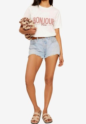 T-shirt imprimé - beige