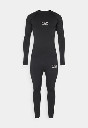 SKI SEAMLESS KIT SET UNISEX - Alsónemű - black