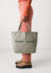Samsøe Samsøe FRINKA  - Tote bag - abbey stone